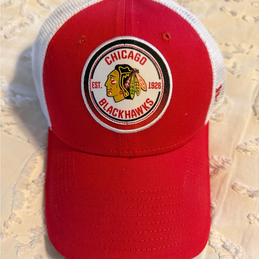 Chicago Blackhawks Fanatics Trucker Cap